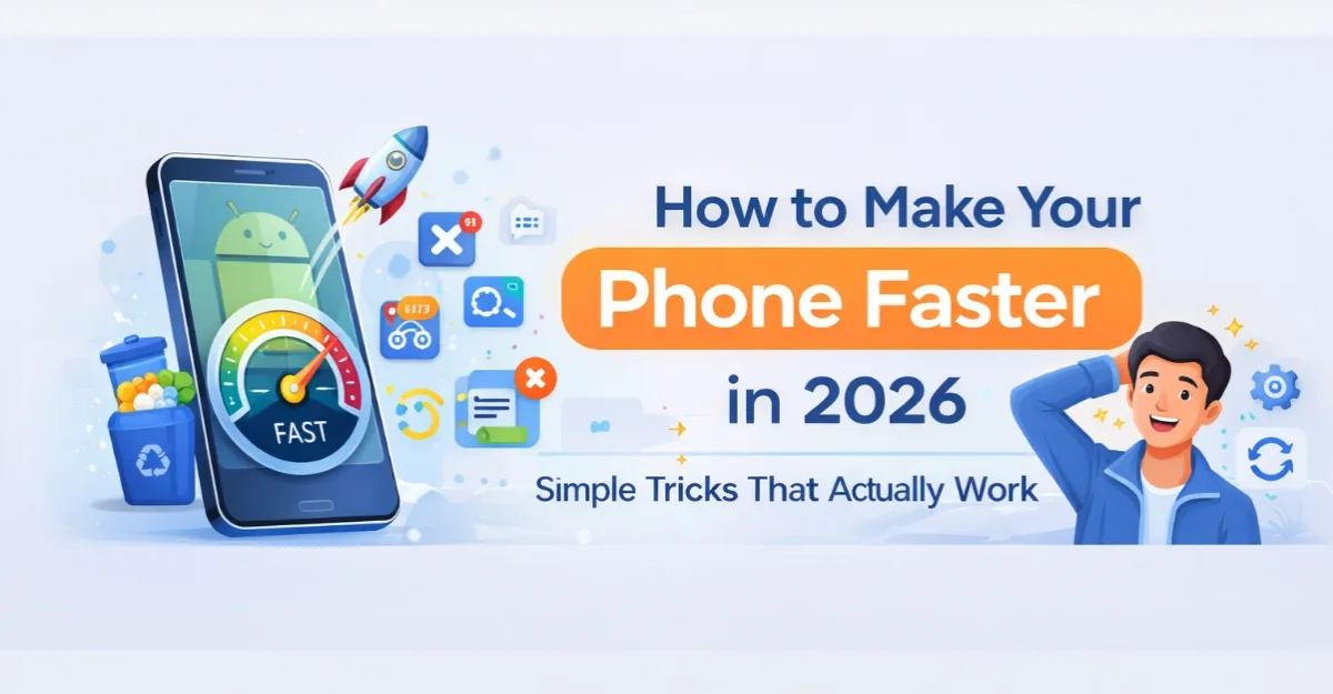 Your Phone is Slow? Try These 7 Tricks to Make It Super Fast (2026 Guide)