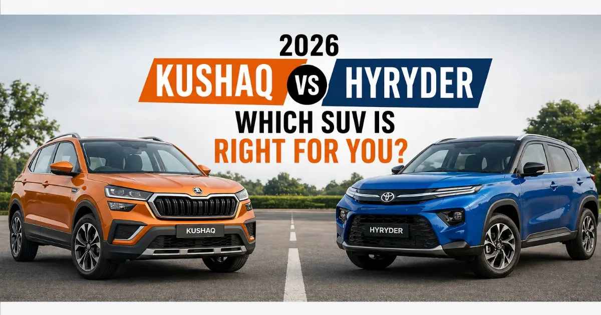 Skoda Kushaq Facelift vs Toyota Hyryder